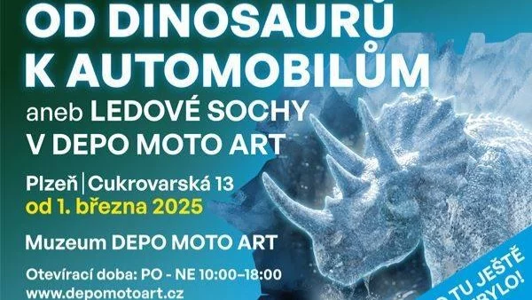 Ledové sochy v Plzni!
Od 1. března se u nás můžete vypravit do pravěku. Čeká na vás 20 nádherných ledových soch, z toho 8 v životní velikosti. Přijďte se podívat na šavlozubého tygra, stegosaura nebo mamuta!
Vstupné zůstává stejné a kromě ledových soch si můžete prohlédnout i ty nejkrásnější veterány na západě Čech.
Projekt se připravoval tři roky a spotřebovalo se na něj 100 tun ledu. Nenechte si to ujít! Od soboty 1. března, každý den od 10:00 do 18:00.
@sledující
